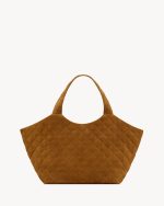 YSL ICARE Medium in quilted suede - Image 5